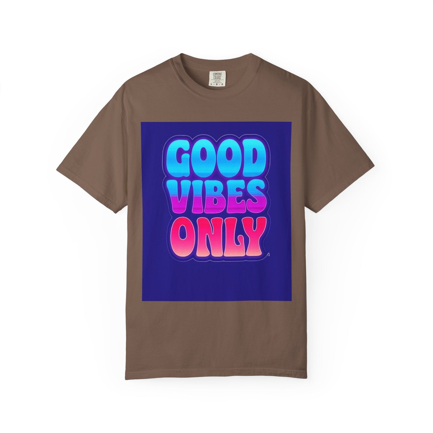 Good Vibes Only Tee – Unisex Washed Look T-Shirt for Chill Summer Vibes (S-4XL)